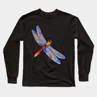 Dragonfly Colorful Long Sleeve T-Shirt